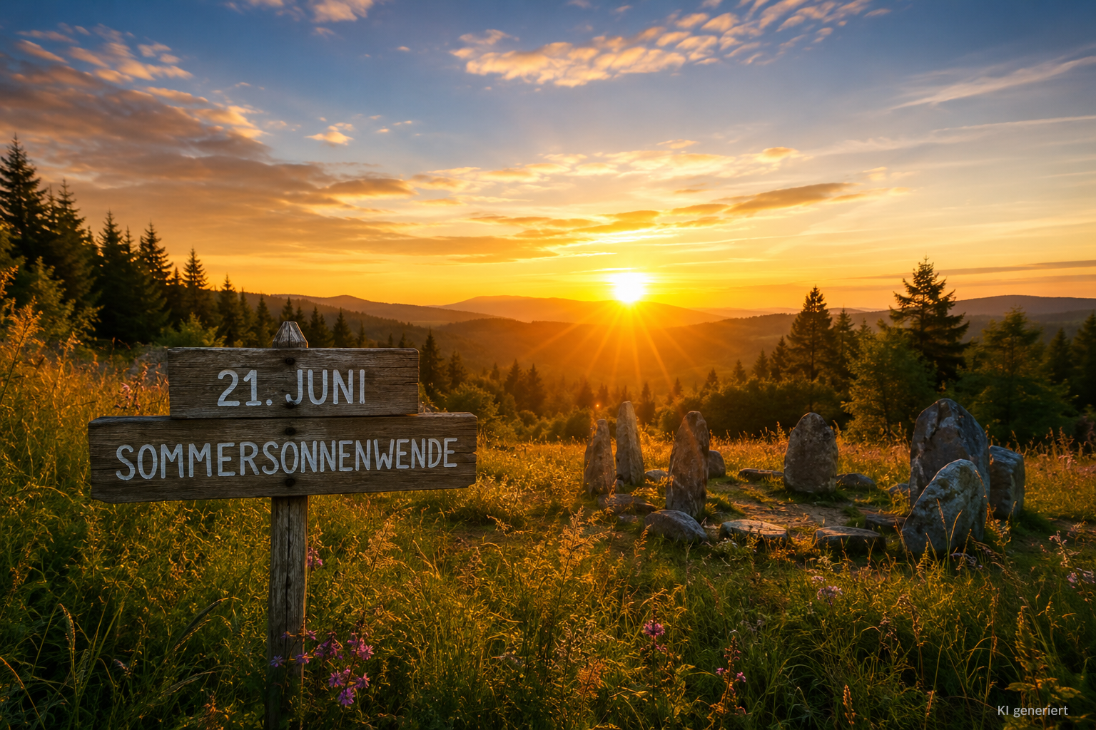 21. Juni – Sommersonnenwende: Der längste Tag des Jahres